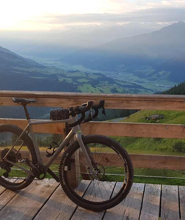 Aussicht von der Resterhöhe in den Oberpinzgau.