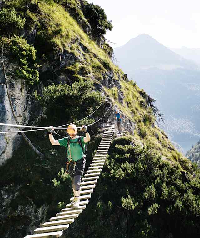 Klettersteig Grünstein