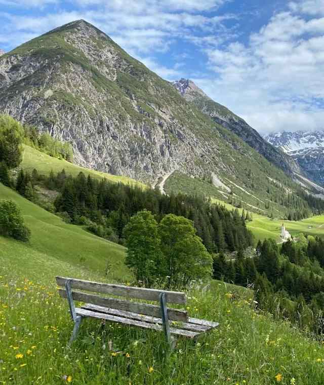 Schöne Aussicht vom Lechi Weg