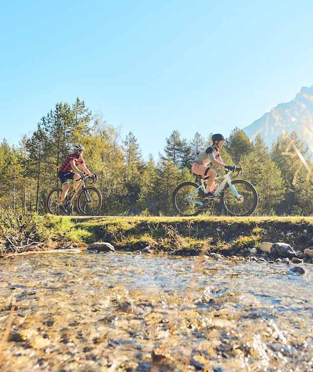 Mit dem Gravelbike im Tiroler Lechtal.