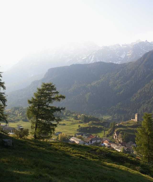 Das Engadiner Dorf Ardez