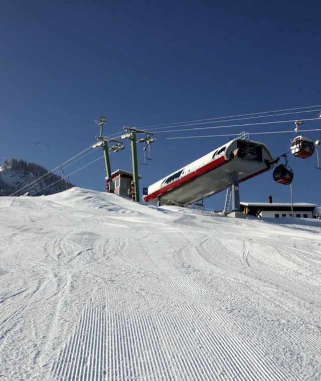 Lohnende Pistentour von Nesselwang auf den Alpspitz